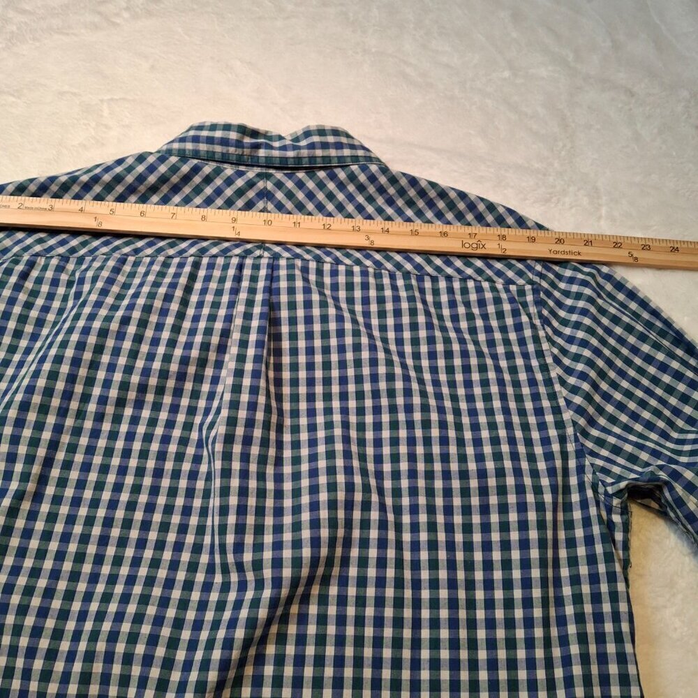 Brooklyn Industries Mens Gingham Button Down Shirt Sz XL Grandpa Preppy Academia - Picture 16 of 16